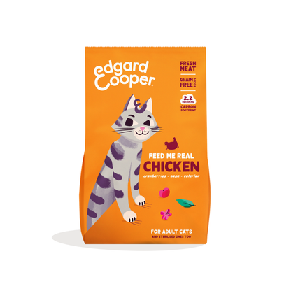 EDGARD&COOPER Pollo Fresco para gatos