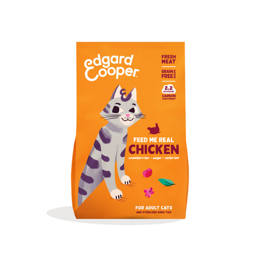 EDGARD&COOPER Pollo Fresco para gatos