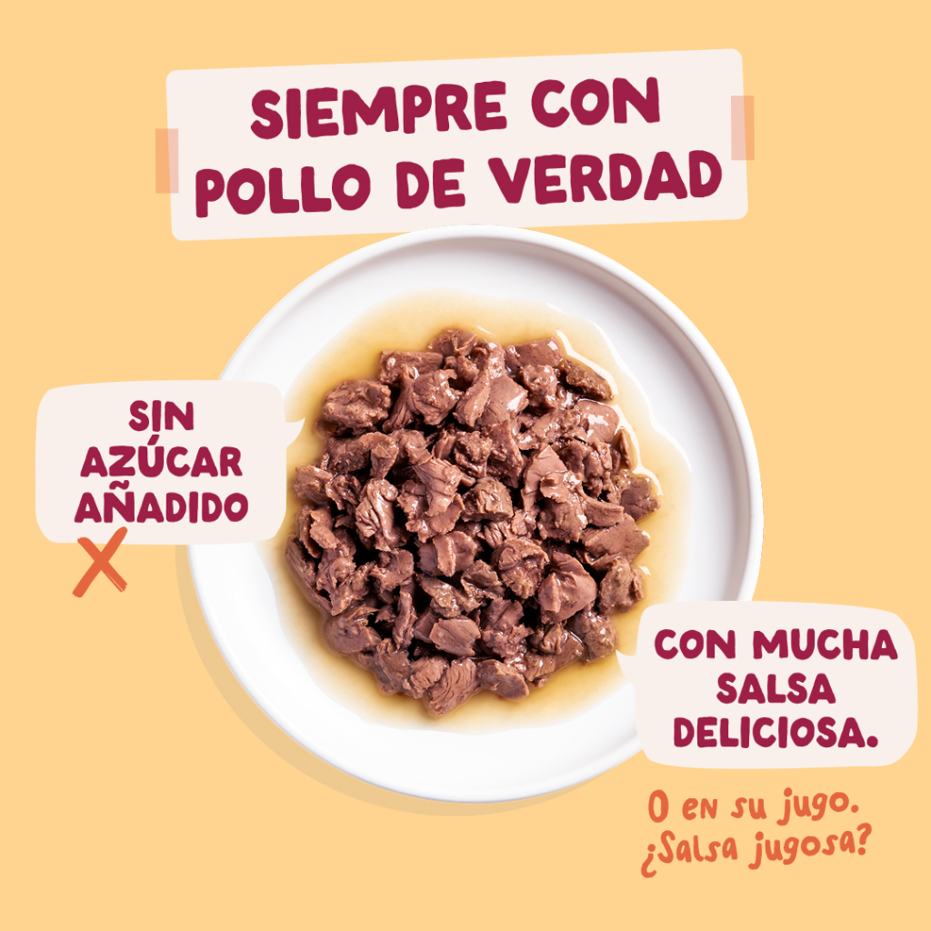 EDGARD&COOPER Pollo en Salsa 85 g para gatos