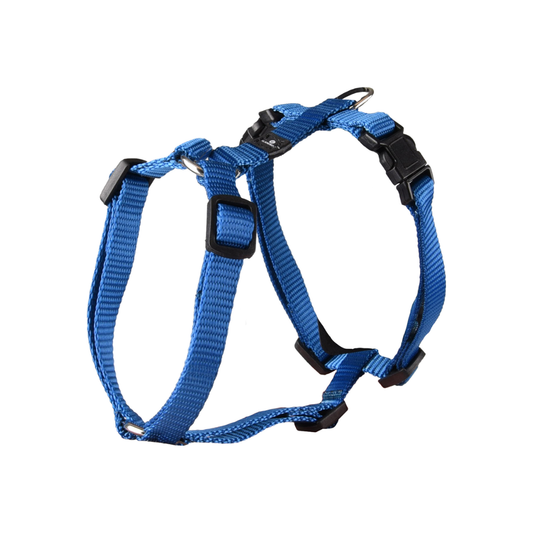 FLAMINGO Arnés en H Ziggi Azul para perros