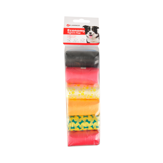 FLAMINGO Bolsas Economy para Excrementos 240 uds para perros