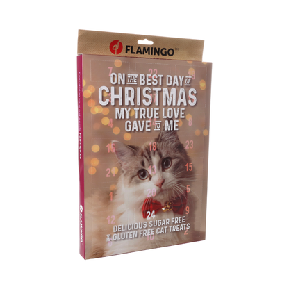 FLAMINGO Calendario de Adviento Natural para gatos