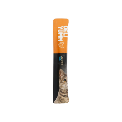 FLAMINGO Deli Yumm Antiestrés 5x14 g para gatos