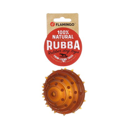 FLAMINGO Rubba Pelota de Caucho 100% Natural con Picos para perros
