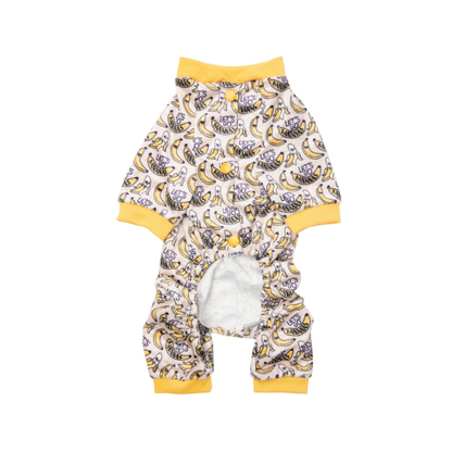 FUZZYARD Pijama Go Bananas para perros