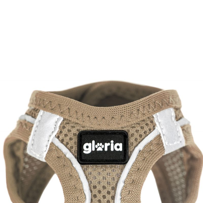 GLORIA Arnés Air Mesh Trek Star Beige para perros