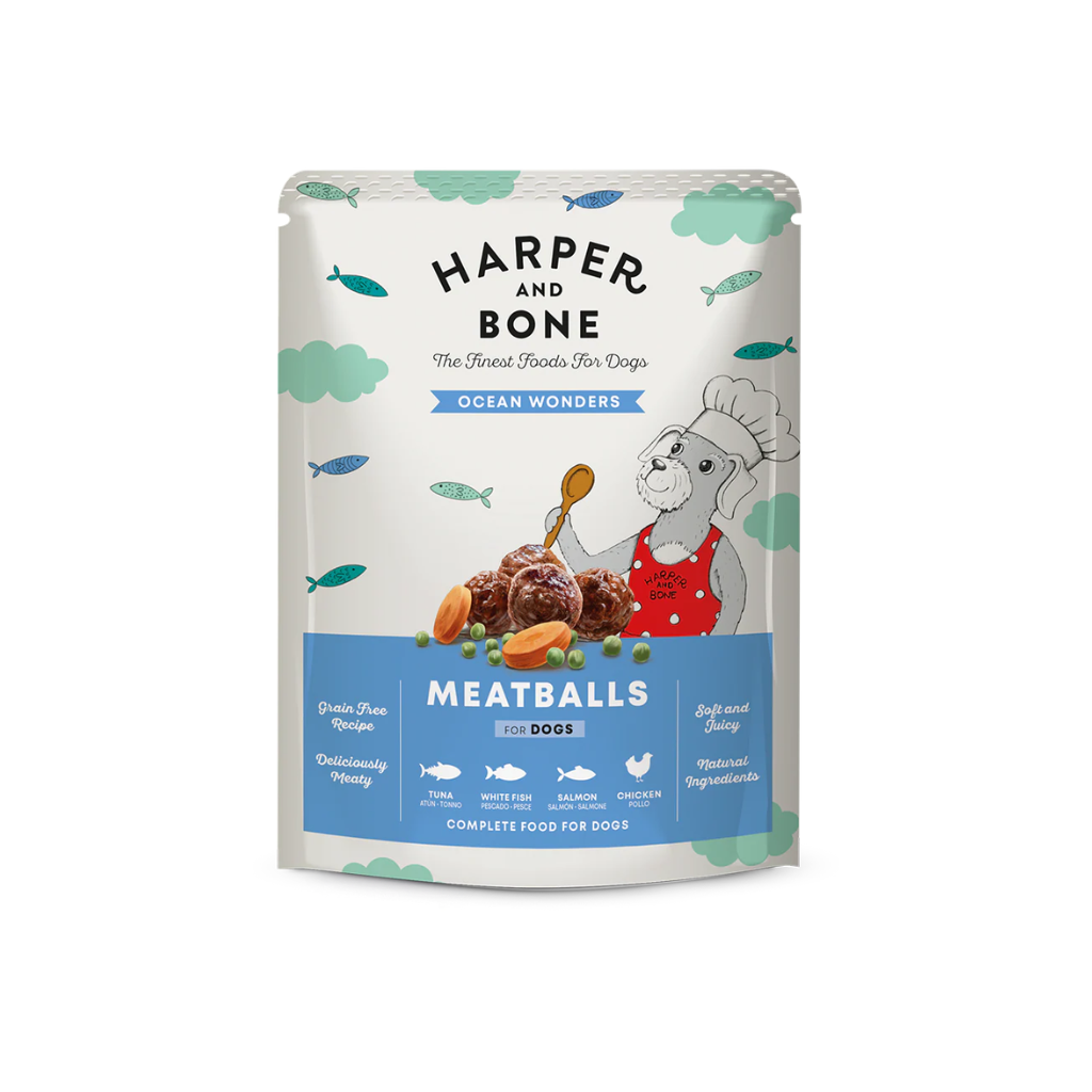 HARPER&BONE Albóndigas Ocean Wonders 300 g para perros