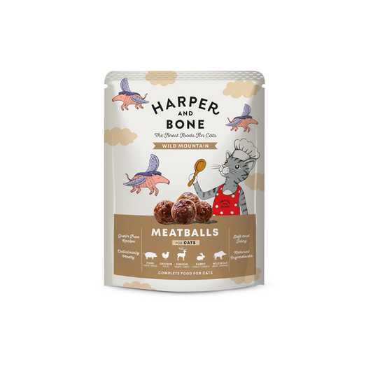 HARPER&BONE Albóndigas Wild Mountain 85 g para gatos