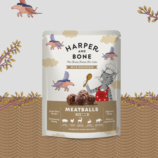 HARPER&BONE Albóndigas Wild Mountain 85 g para gatos