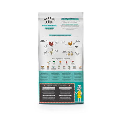 HARPER&BONE Flavours of the farm Adult Mini para perros