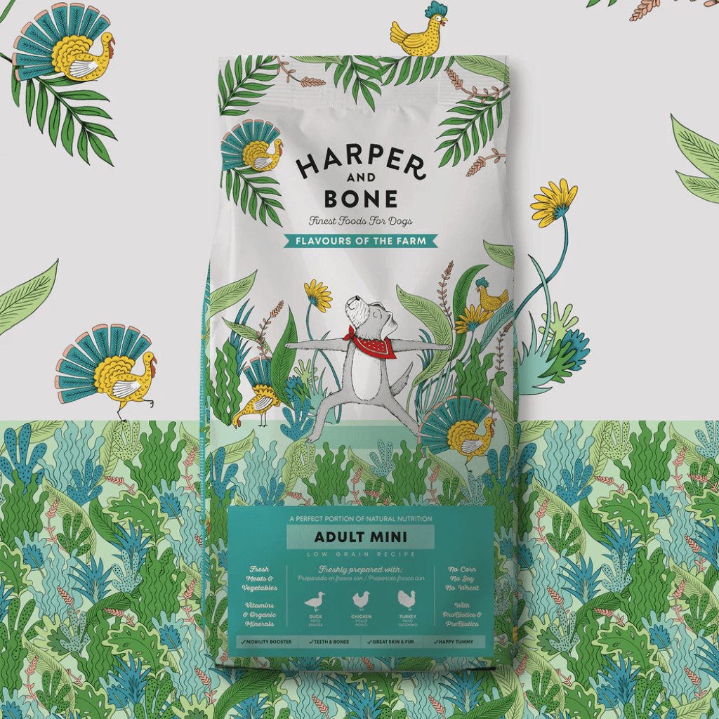 HARPER&BONE Flavours of the farm Adult Mini para perros