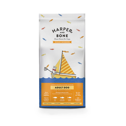 HARPER&BONE Ocean Wonders Adult Dog para perros
