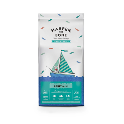 HARPER&BONE Ocean Wonders Adult Mini para perros
