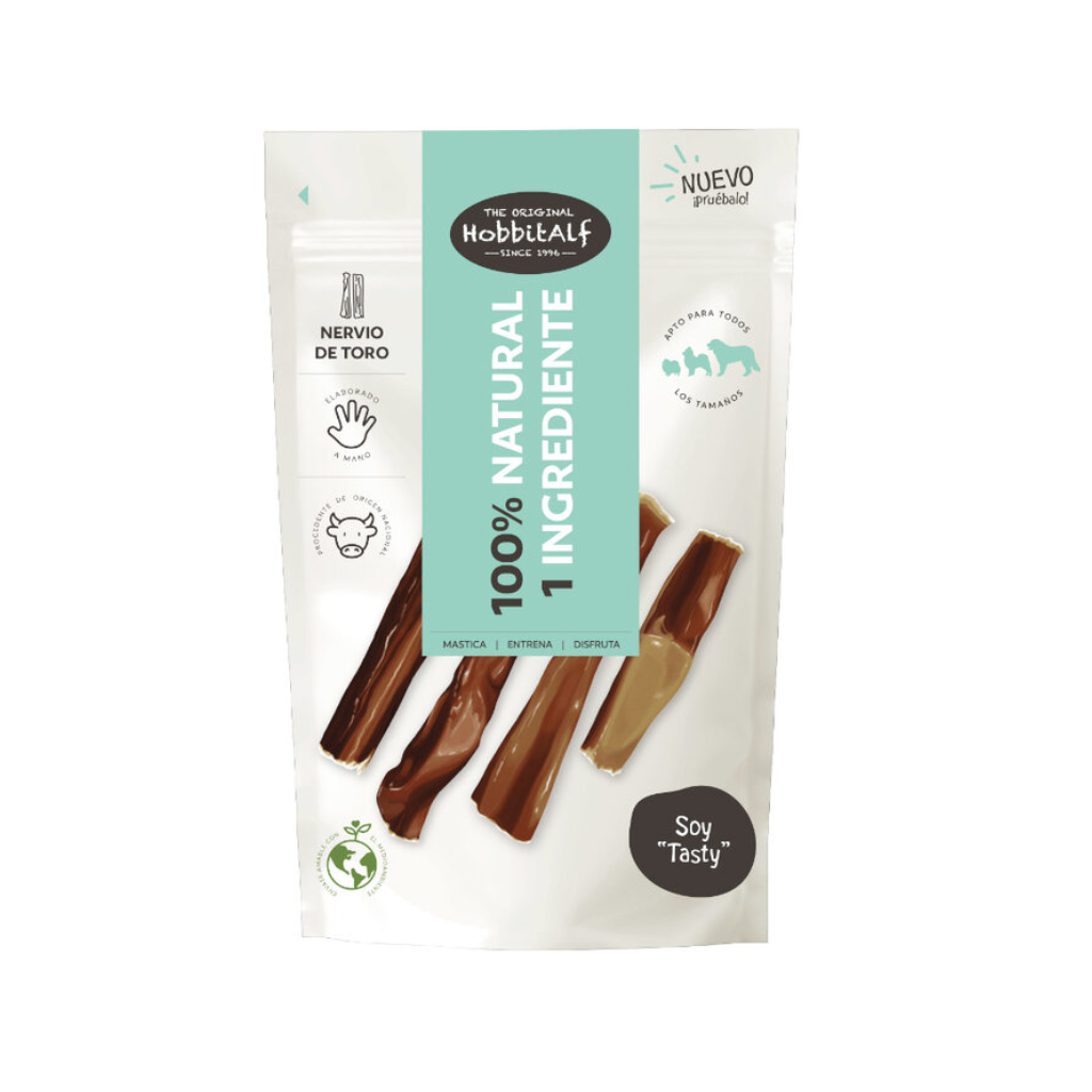 HOBBITALF Nervio de Toro 100 g para perros