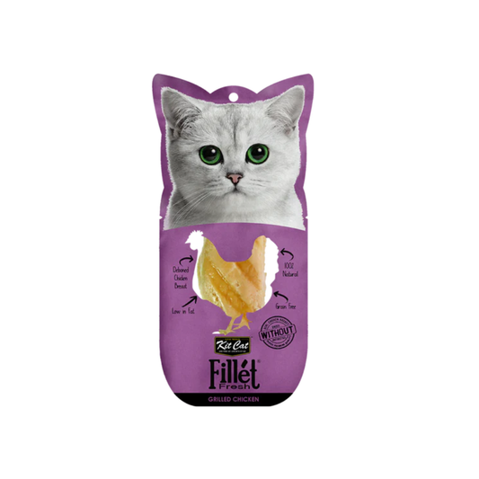 KIT CAT FilletFresh Pollo a la Parrilla 30 g para gatos