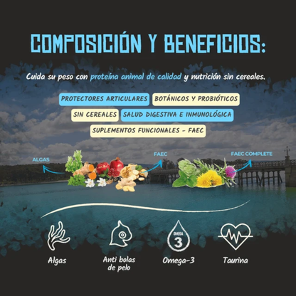LENDA Light&Sterilized Sin Cereales para gatos