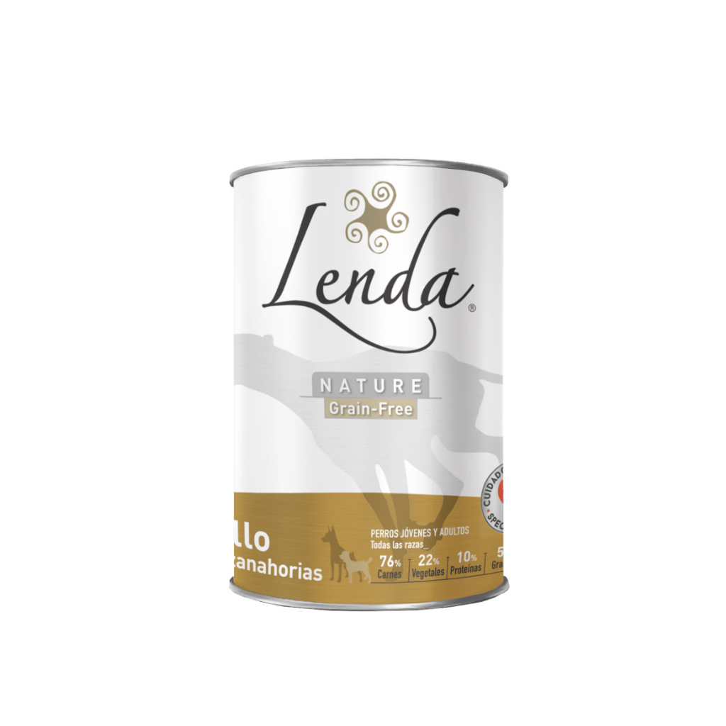 LENDA Pollo con Zanahorias 400 g