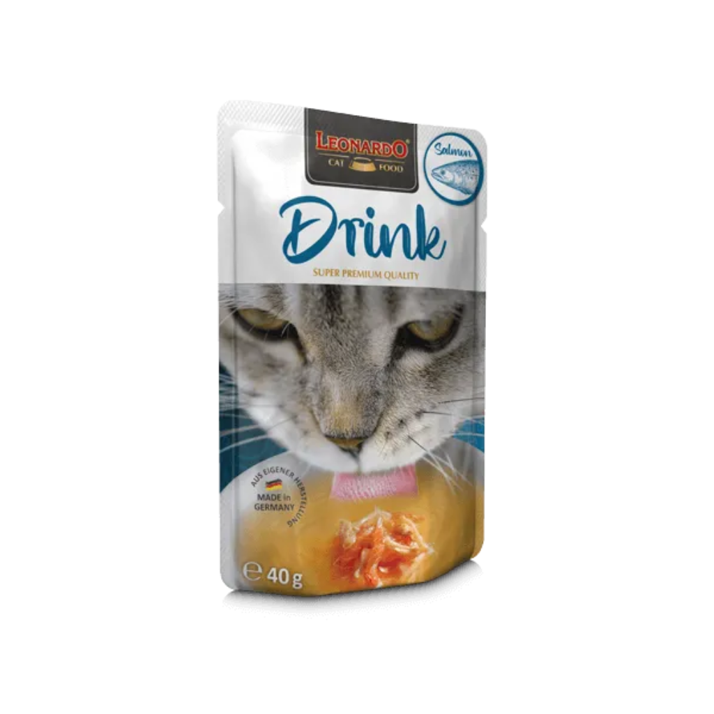 LEONARDO Drink Salmón 40 g para gatos