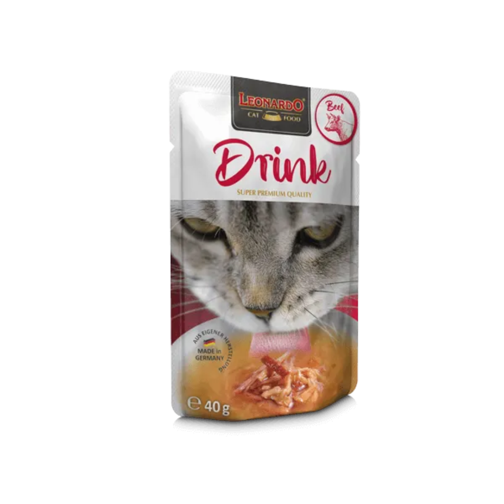 LEONARDO Drink Ternera 40 g para gatos