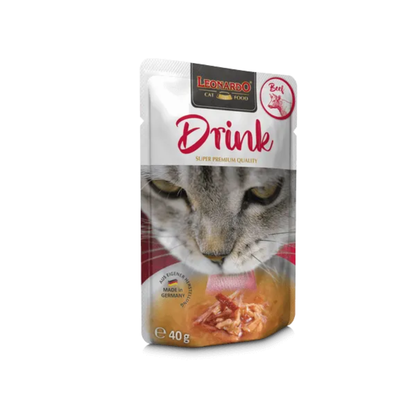 LEONARDO Drink Ternera 40 g para gatos