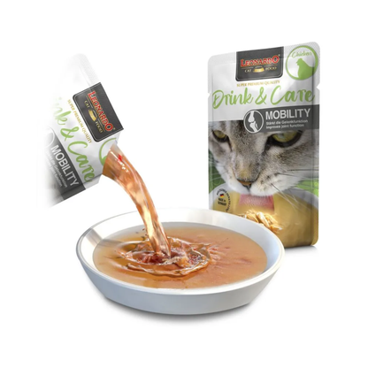 LEONARDO Drink&Care Mobility 40 g para gatos