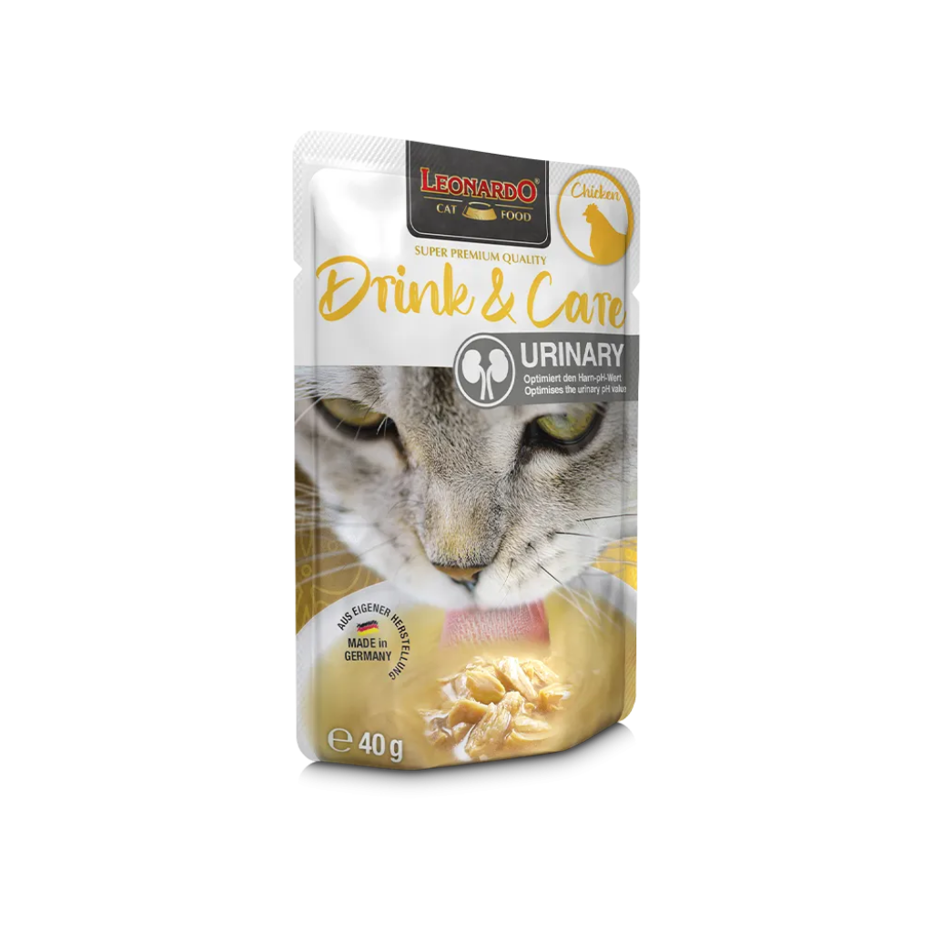 LEONARDO Drink&Care Urinary 40 g para gatos