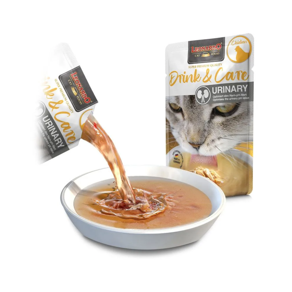 LEONARDO Drink&Care Urinary 40 g para gatos