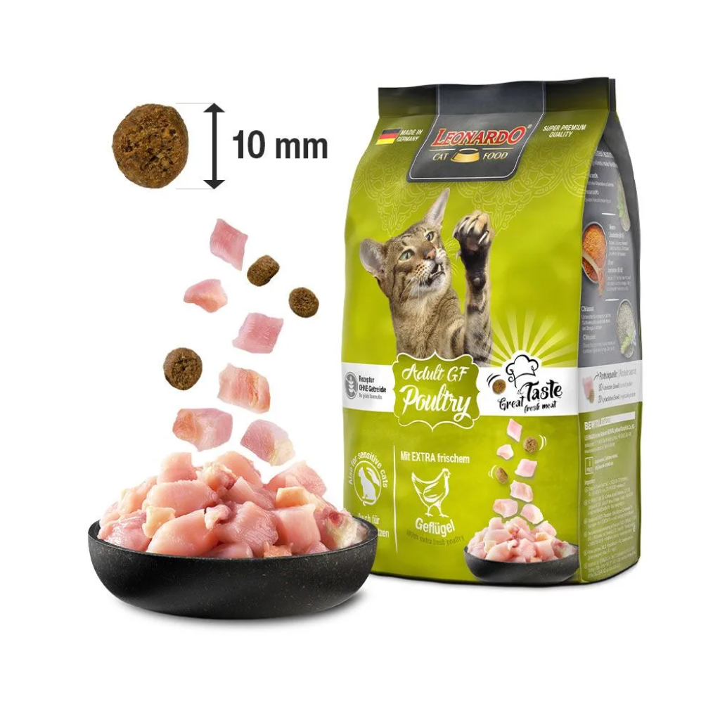 LEONARDO Grain Free Poultry - Ave de Corral para gatos