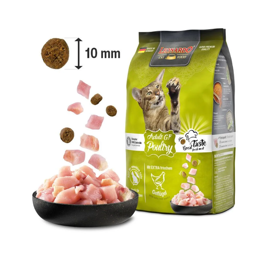LEONARDO Grain Free Poultry - Ave de Corral para gatos