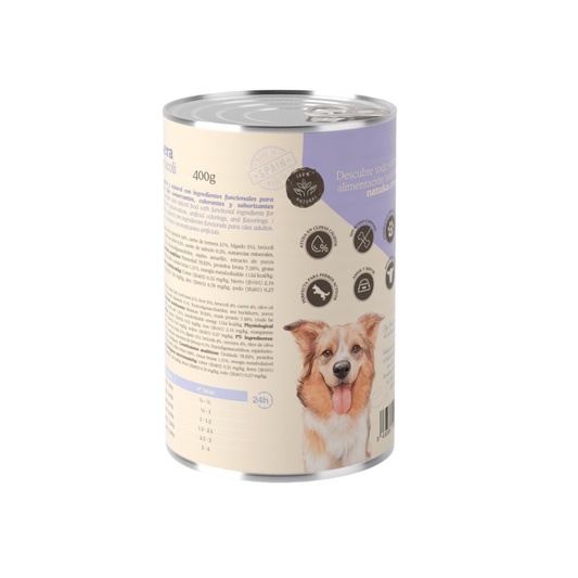 NATUKA Ternera con Brocoli 400 g para perros