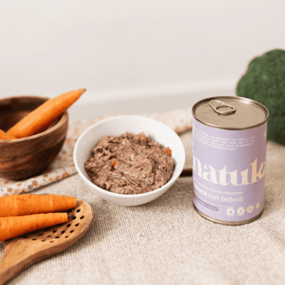 NATUKA Ternera con Brocoli 400 g para perros