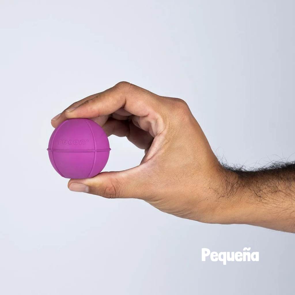 RUCAN DogBall Dureza Alta Caucho 100% Natural para perros