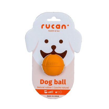 RUCAN DogBall Dureza Media Caucho 100% Natural para perros
