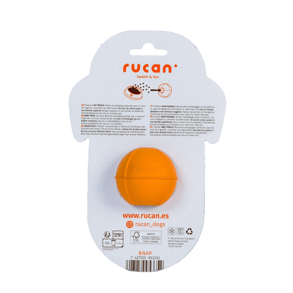 RUCAN DogBall Dureza Media Caucho 100% Natural para perros