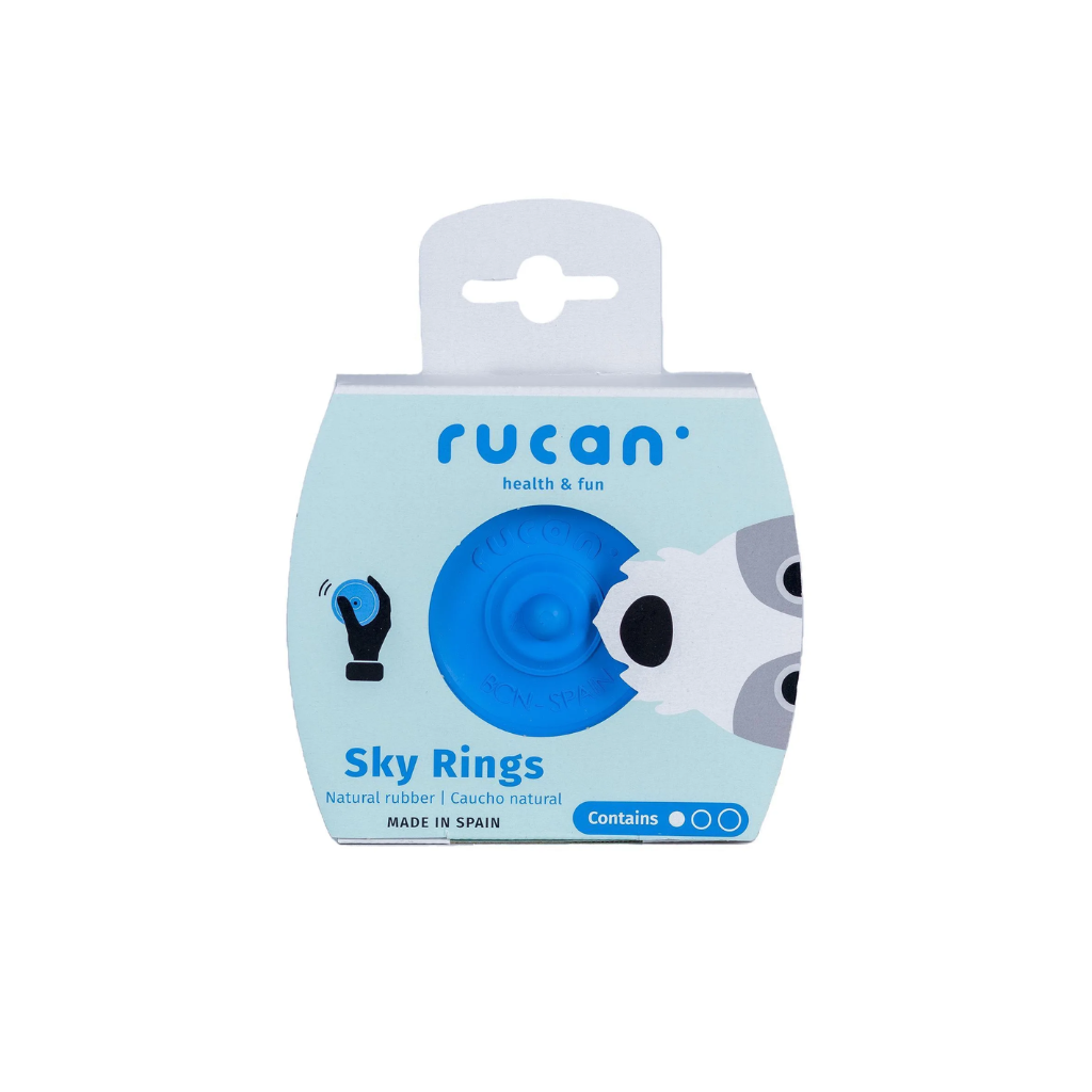 RUCAN Sky Rings Caucho 100% Natural para perros