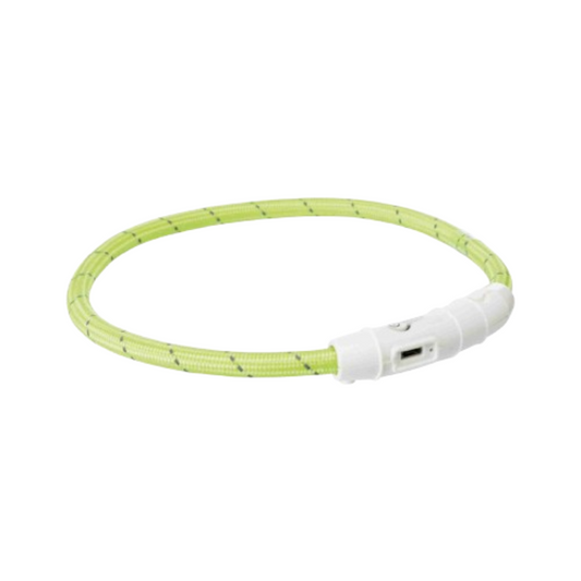 TRIXIE Collar de Aro con Luz Flash USB