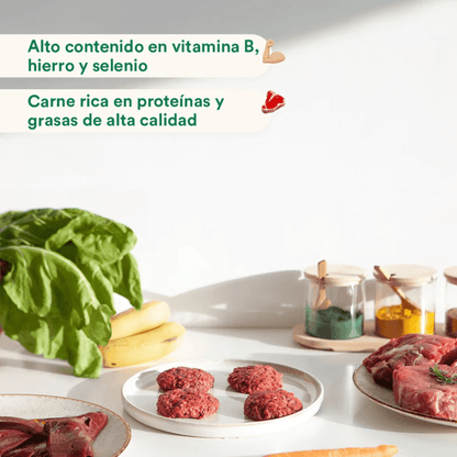 WILD BALANCE Menú BARF Ternera con Verduras Frescas