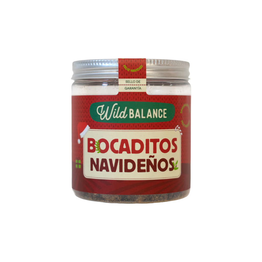 WILD BALANCE Bocaditos Navideños 75 g para perros