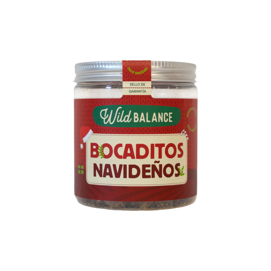 WILD BALANCE Bocaditos Navideños 75 g para perros