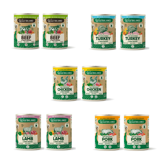 WILD BALANCE Box (Latas Filosofía BARF) para perros