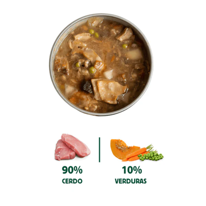 WILD BALANCE Cazuela Casera de Cerdo y Calabaza 280 g para perros