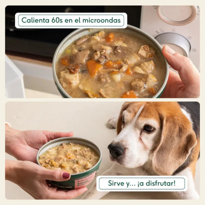 WILD BALANCE Cazuela Casera de Cerdo y Calabaza 280 g para perros