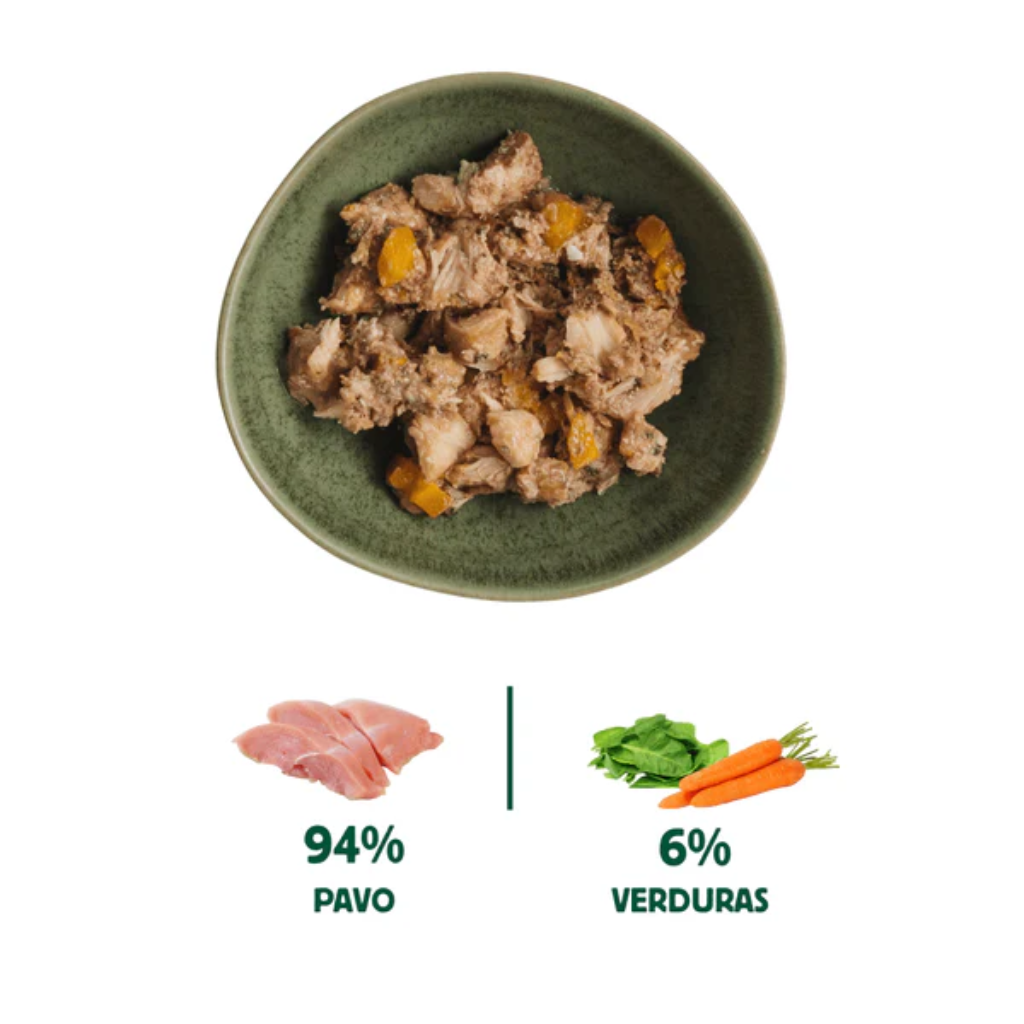 WILD BALANCE Lata de Pavo 400 g para perros