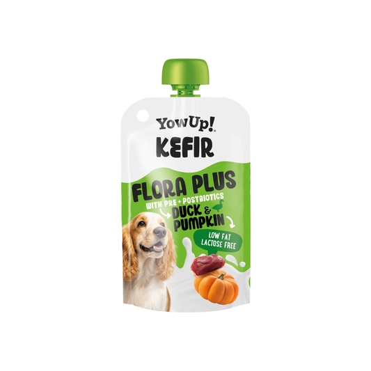 YowUp! Kefir Flora Pato y Calabaza 115 g para perros