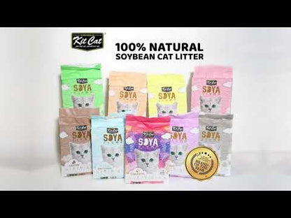 KIT CAT Arena de Soja BIO SoyaClump 7 L para gatos